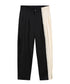 Bicolor Tapered Pants